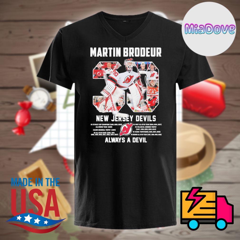30 Martin Brodeur New Jersey Devils Always a devil shirt, hoodie