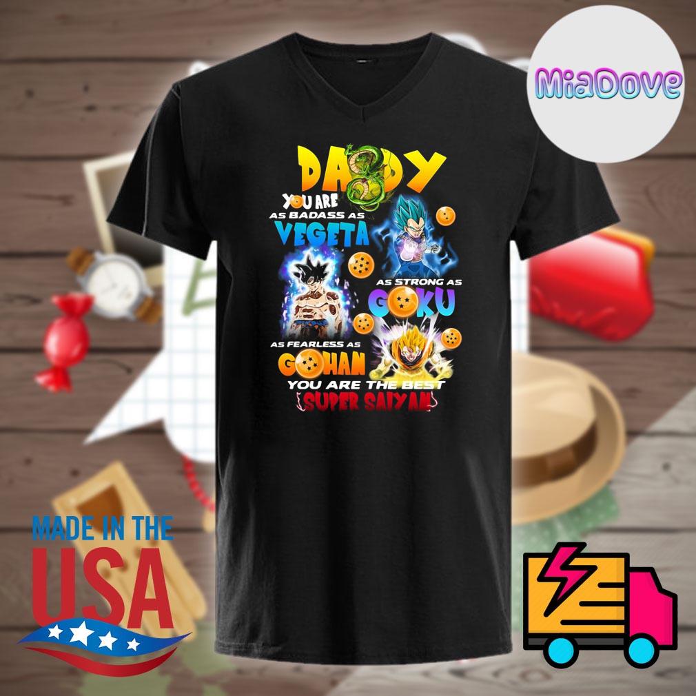 daddy super saiyan shirt