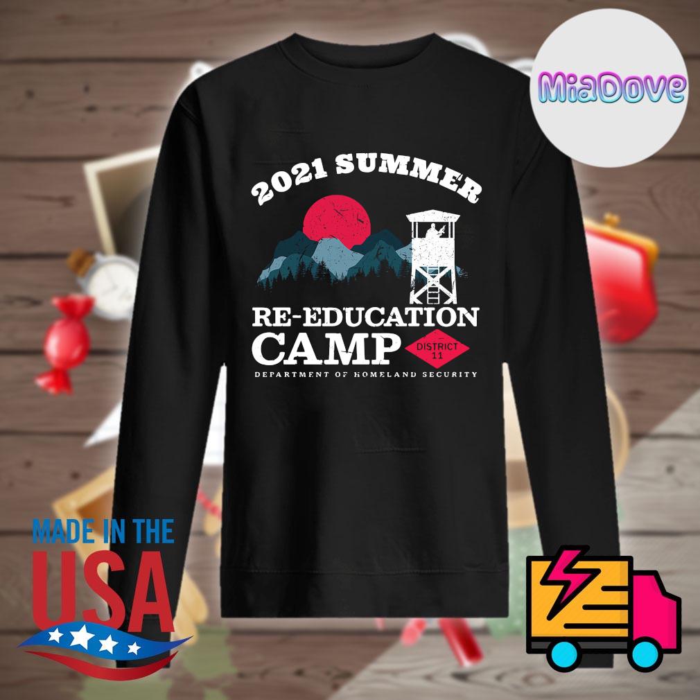 2021 summer Re-Education camp department of homeland security s Sweater