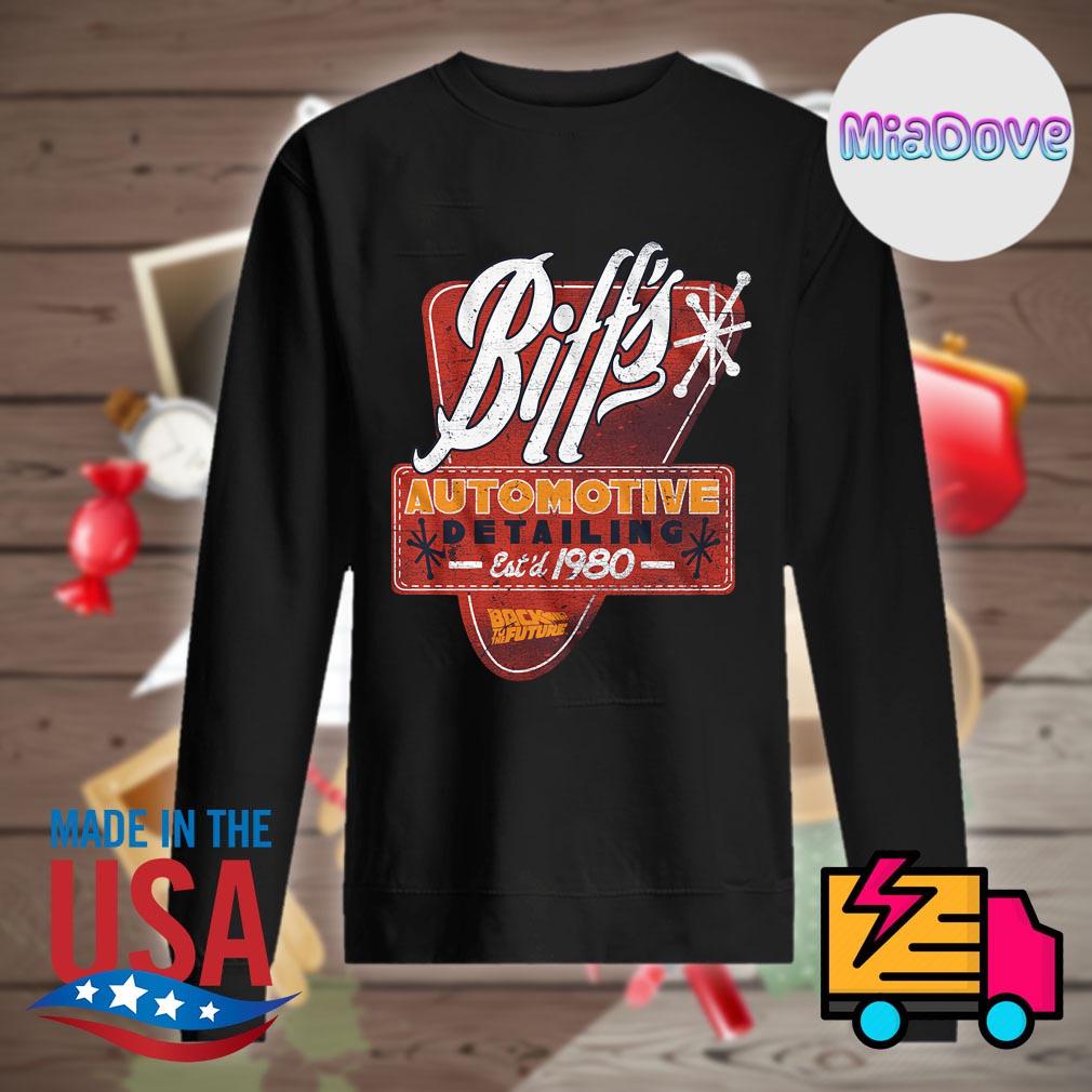 Biff's Automotive Detailing back to the future s Sweater