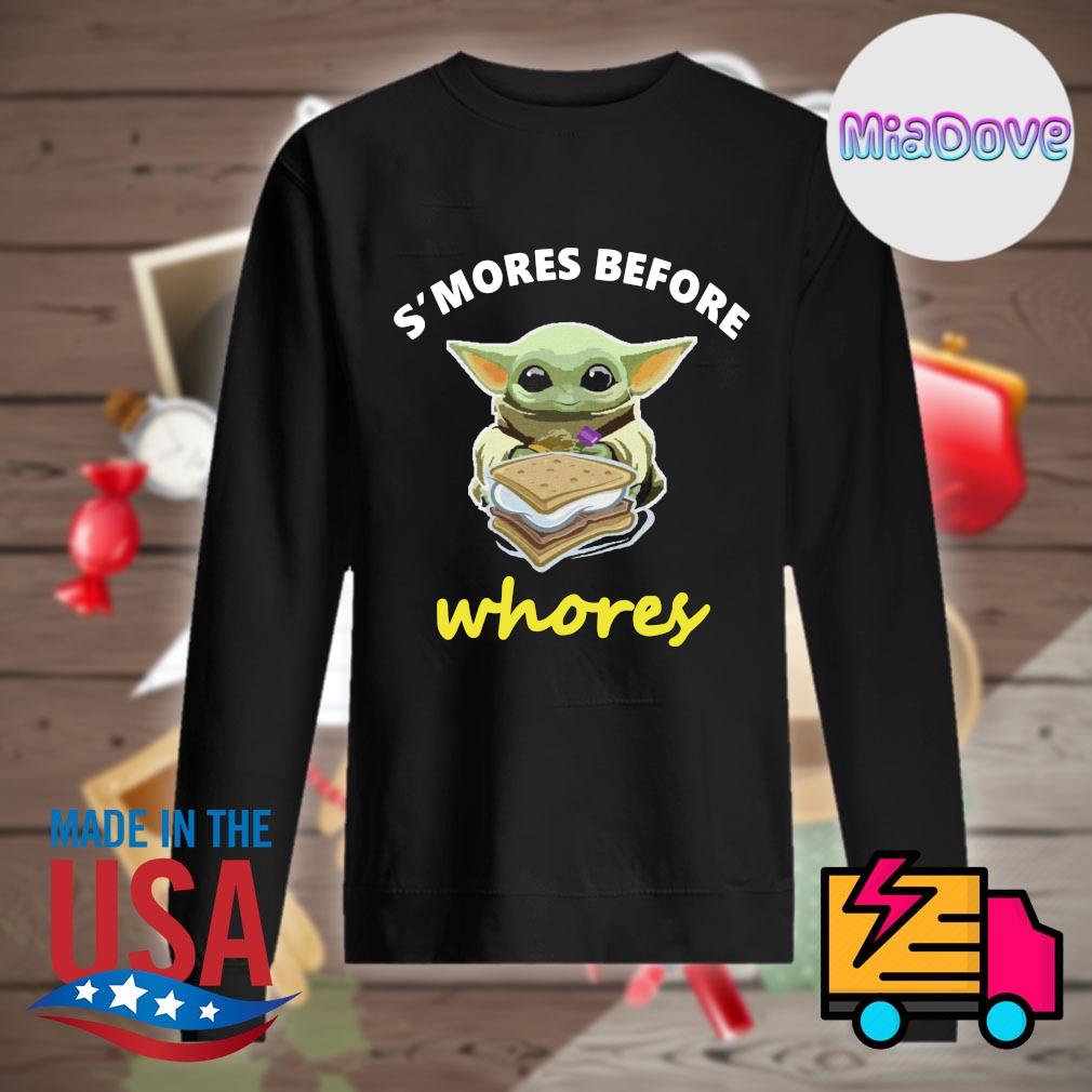 Baby Yoda S'mores before whores s Sweater