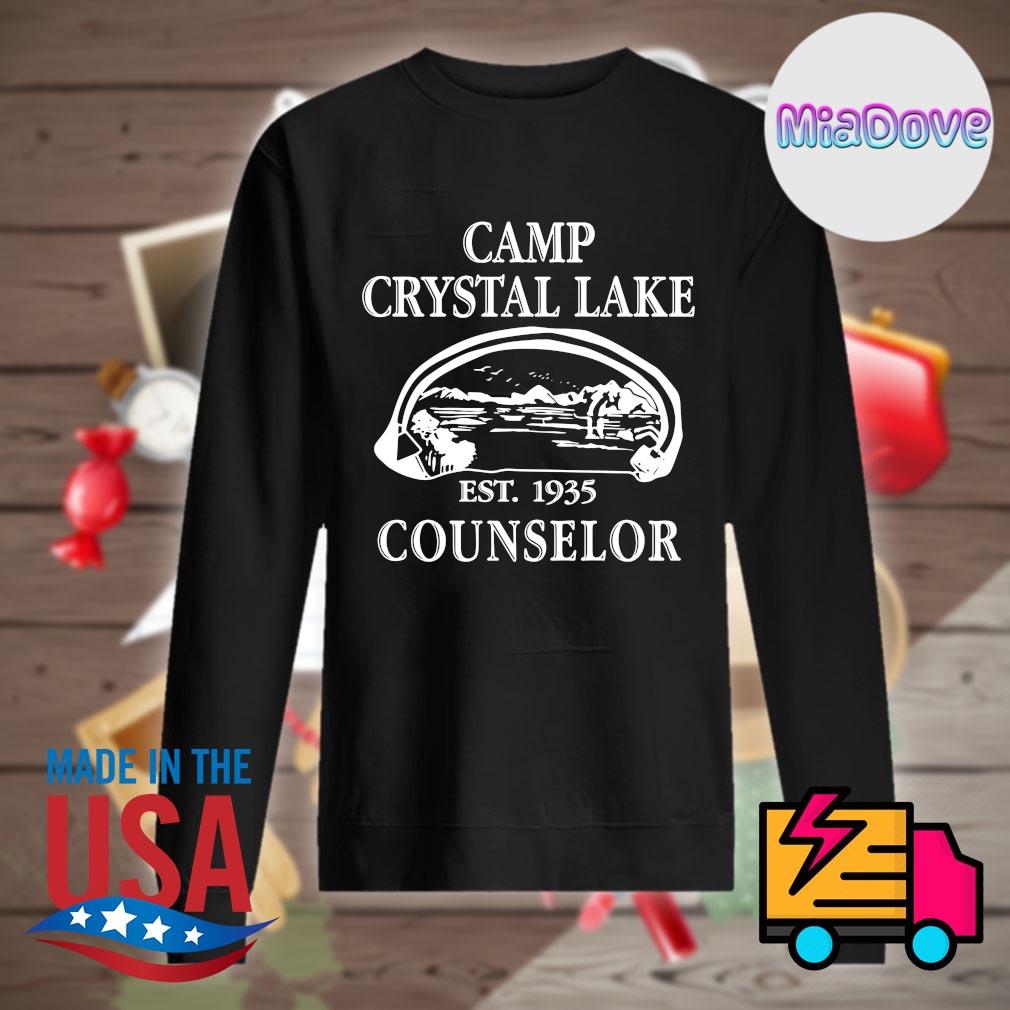 Camp Crystal Lake est 1935 Counselor s Sweater