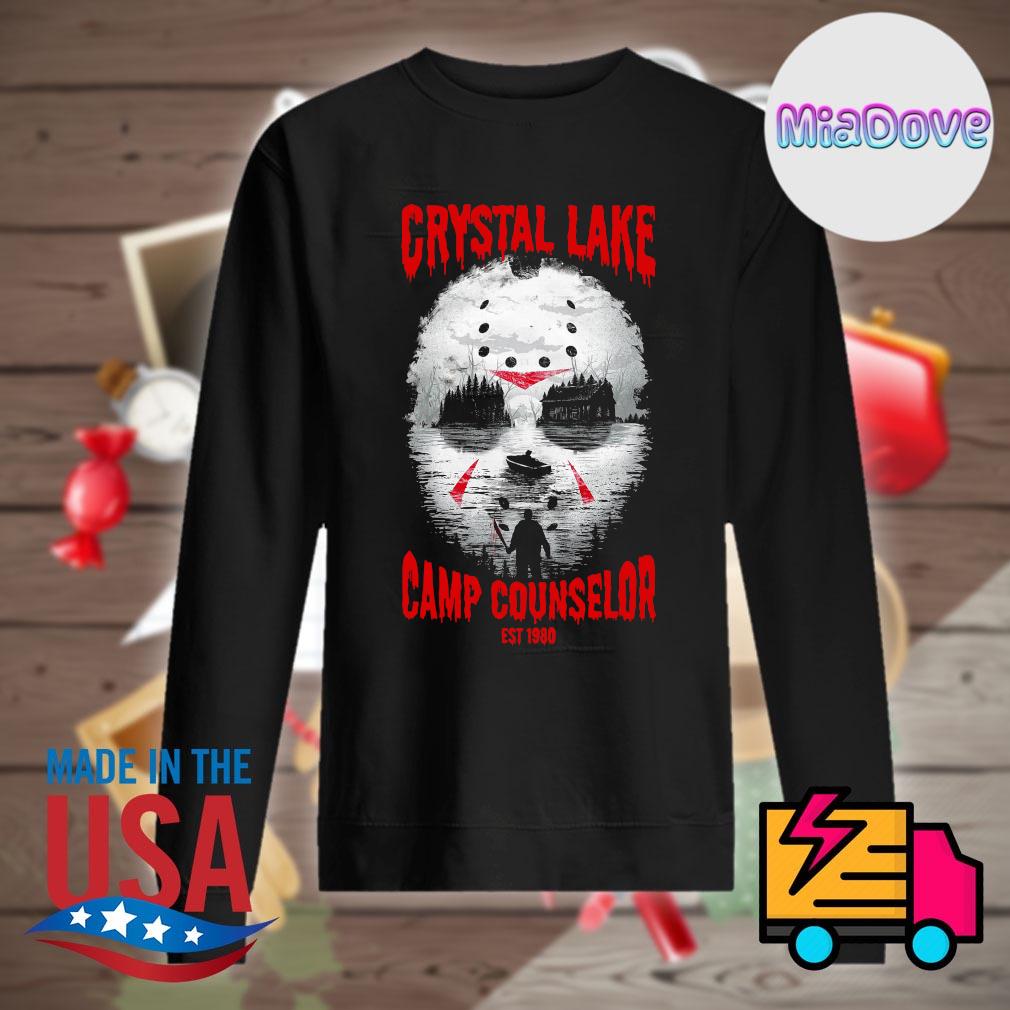 Crystal Lake Camp Counselor Est 1980 Halloween s Sweater