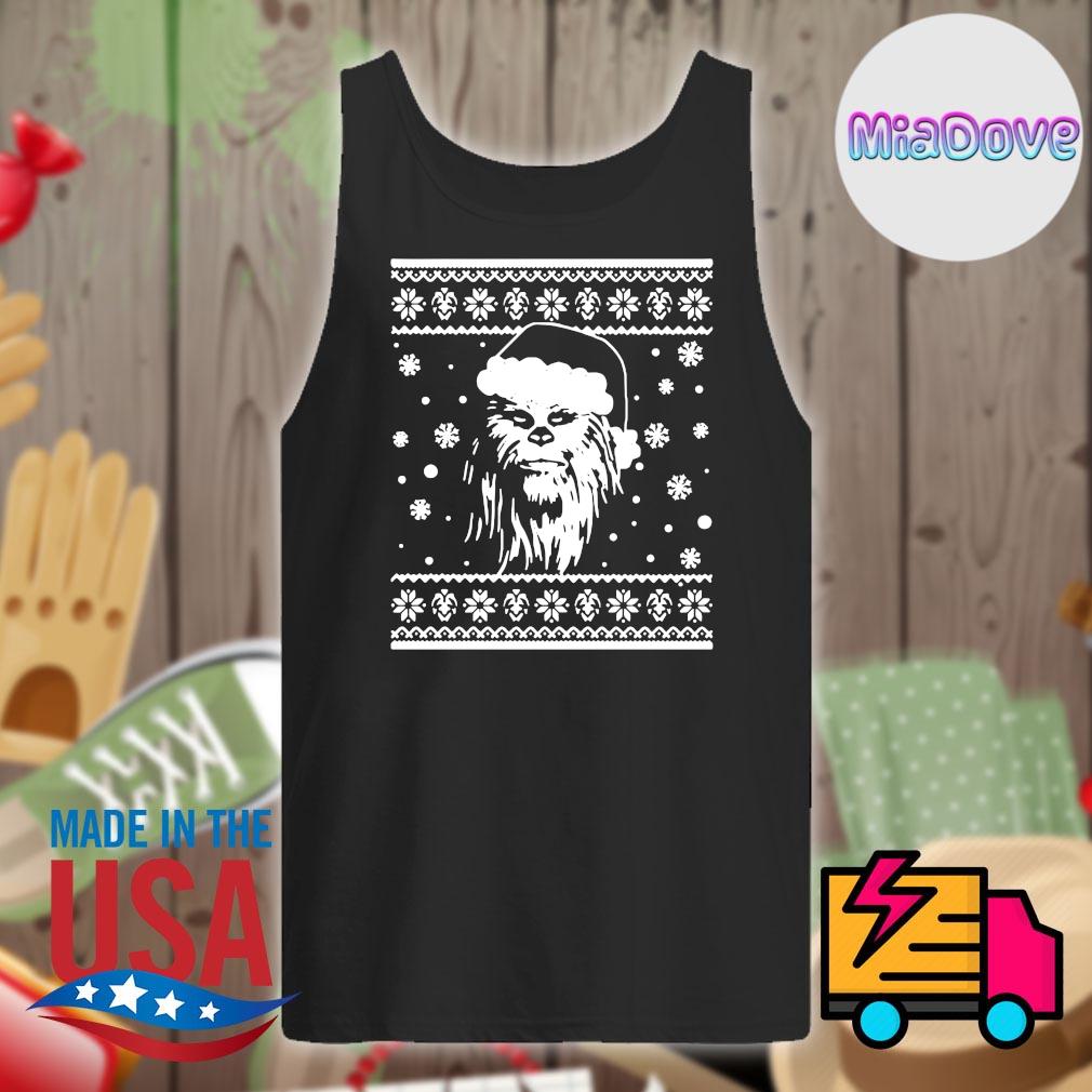 Chewbacca Santa hat ugly Christmas sweater Tank-top