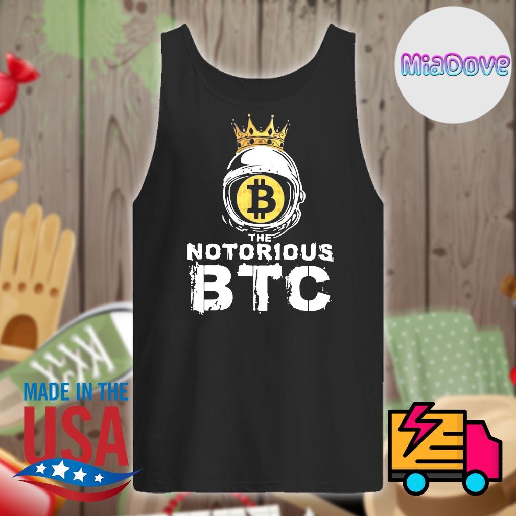 Bitcoin the Notorious BTC logo s Tank-top