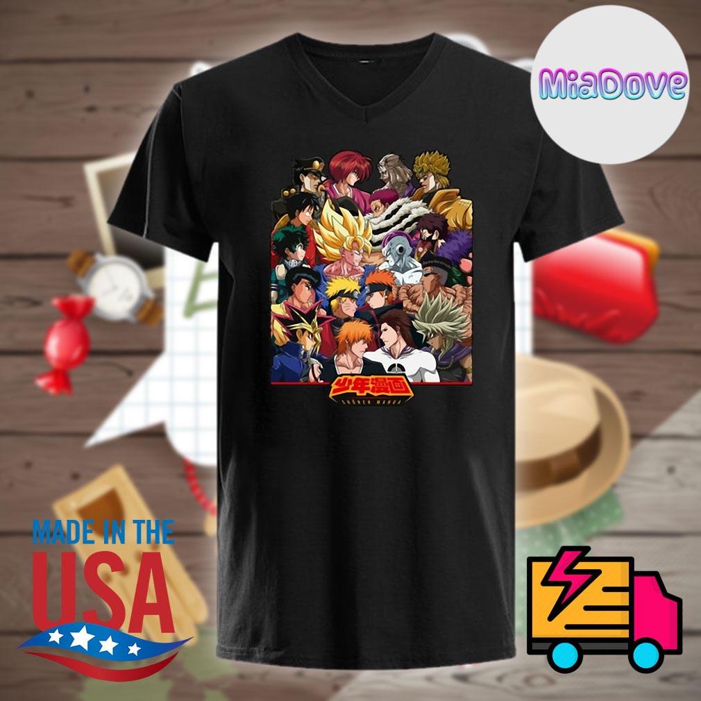 Anime Heroes vs Villains shirt, hoodie, tank top, sweater and long sleeve  t-shirt