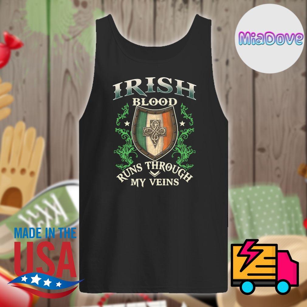Irish blood runs through my veins s Tank-top