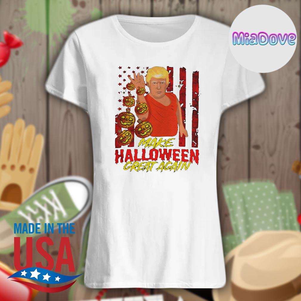 Trump make Halloween great again s Ladies t-shirt