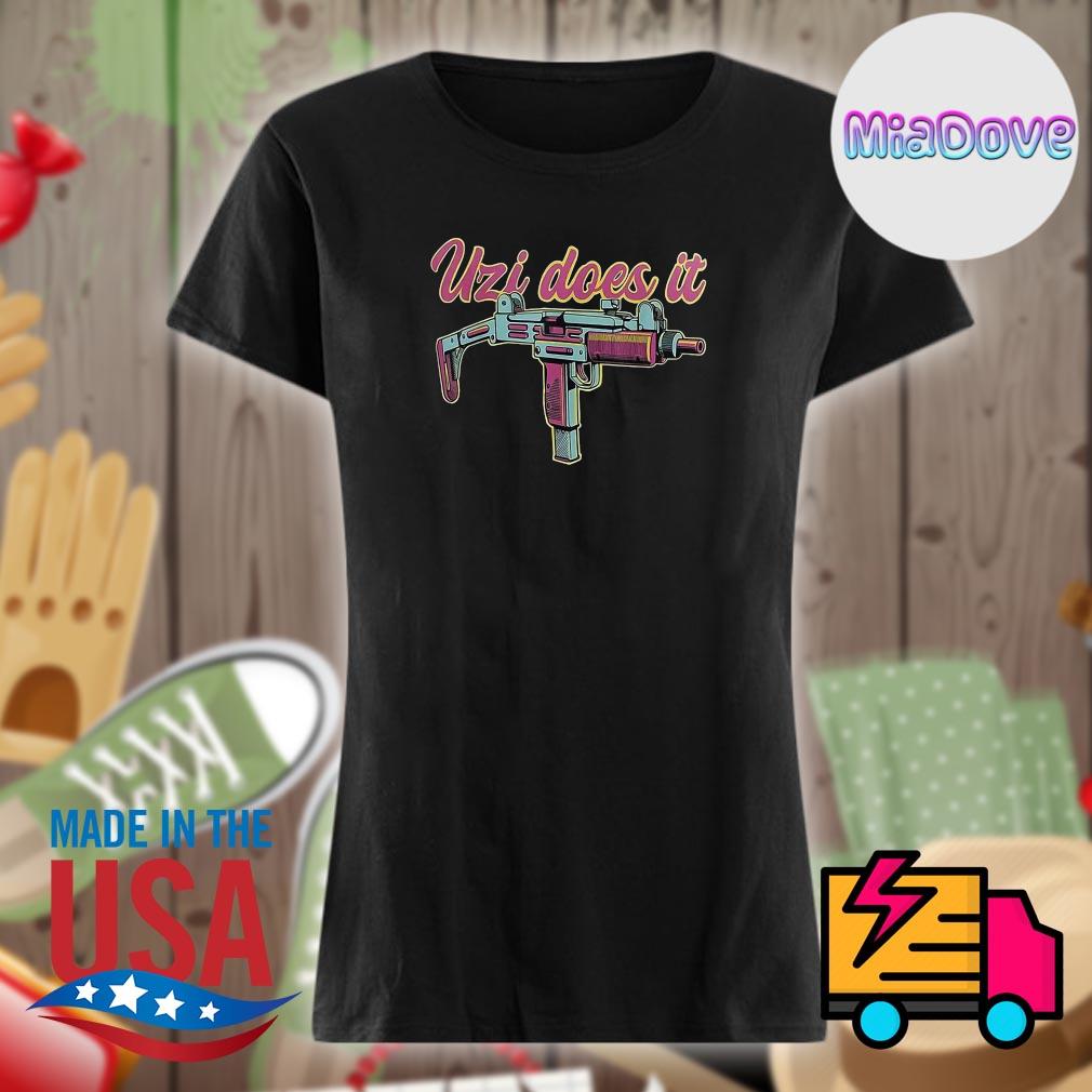 Gun Uzi does it s Ladies t-shirt