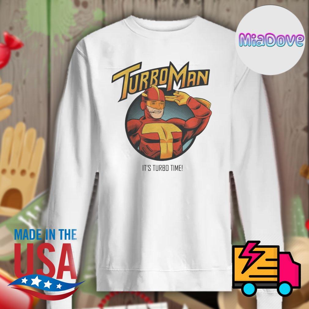 Turbo Man It's Turbo time s Sweater