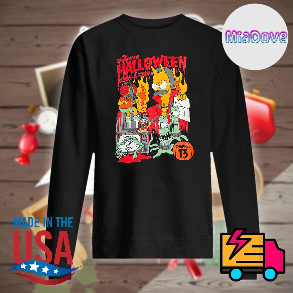 The Simpsons Halloween Scare A Thon Halloween s Sweater