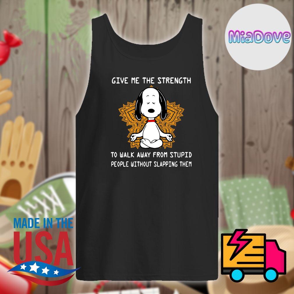 Give Me Strength Cincinnati Bengals To Not Slap People Snoopy T