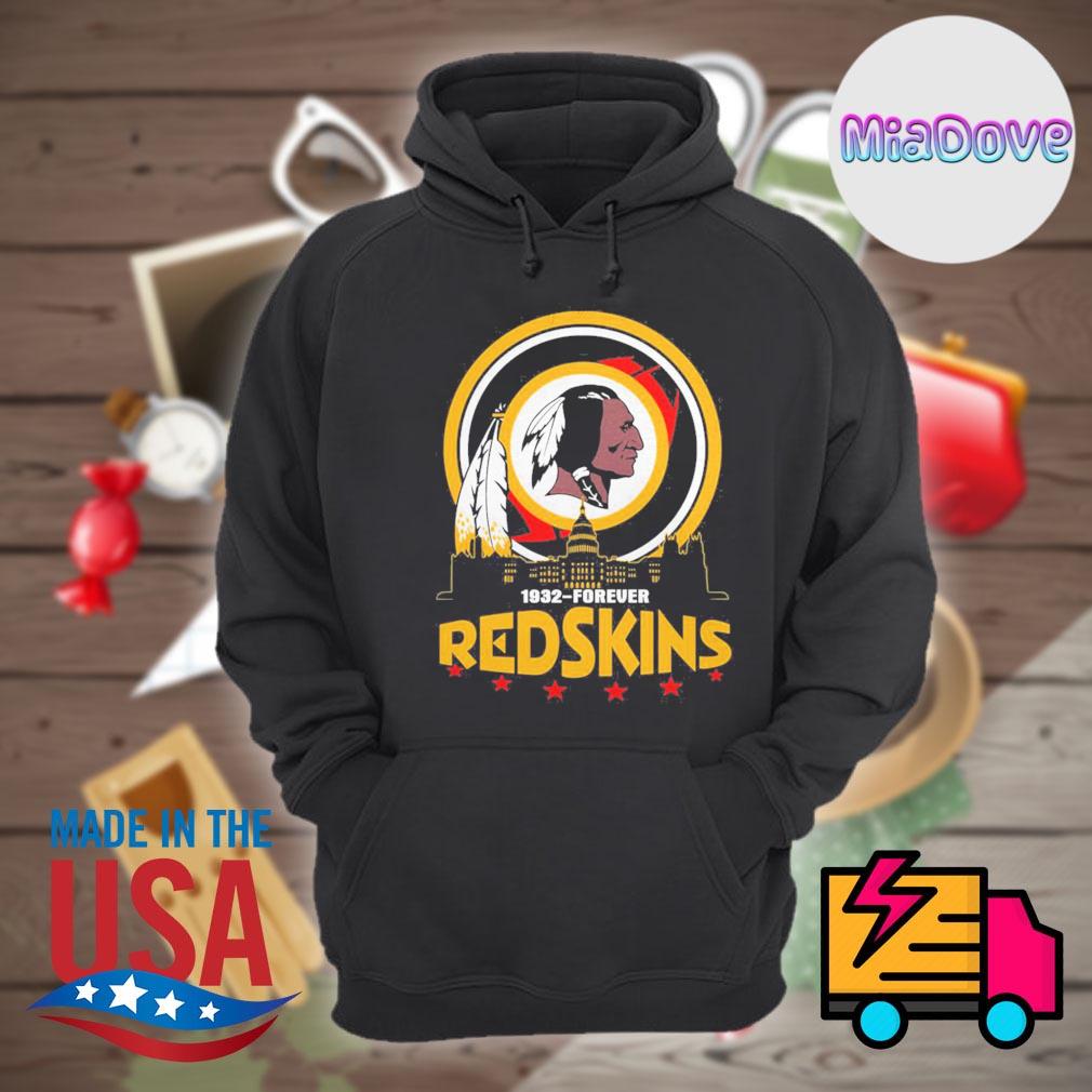 Washington Redskins 1932-forever skyline shirt, hoodie, sweater, long  sleeve and tank top