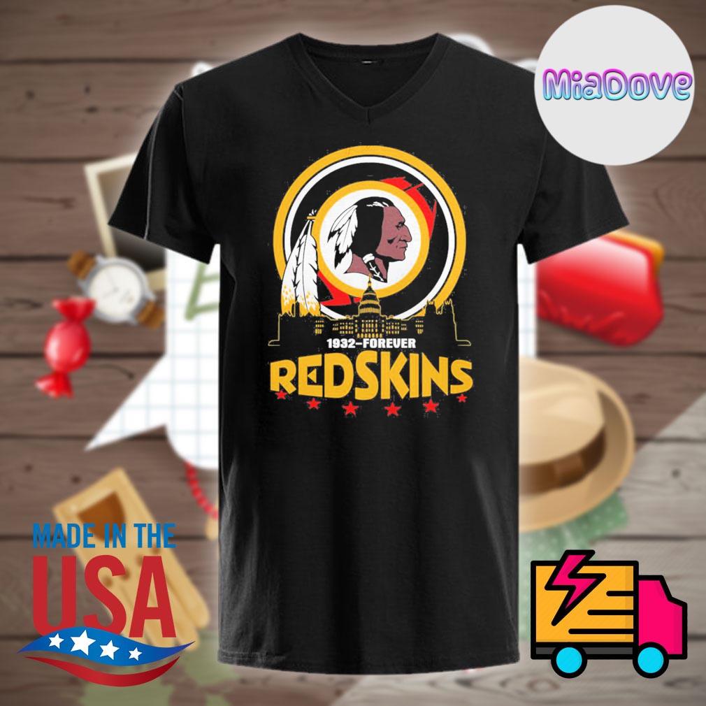 Washington Redskins 1932-forever skyline shirt, hoodie, sweater, long  sleeve and tank top