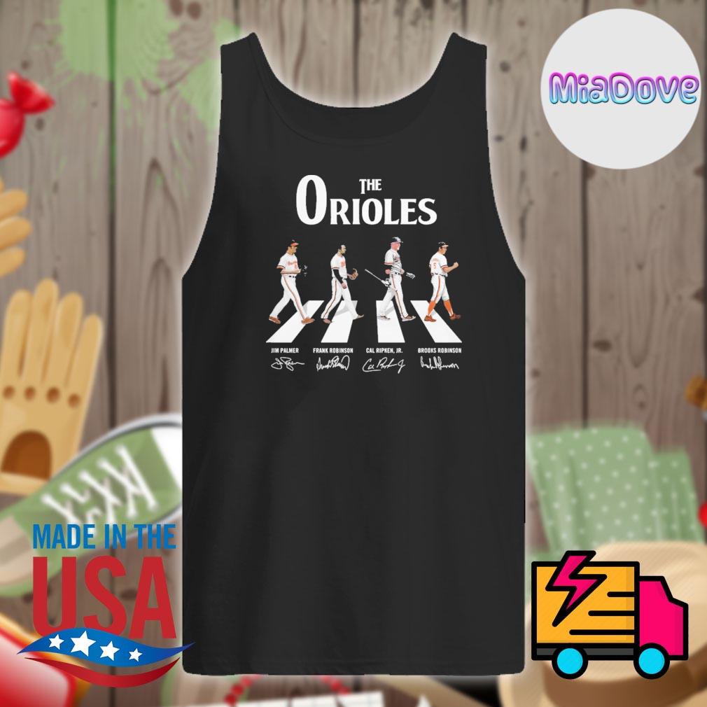 The Orioles Walking Abbey Road Signatures T-Shirt, hoodie, sweater, long  sleeve and tank top