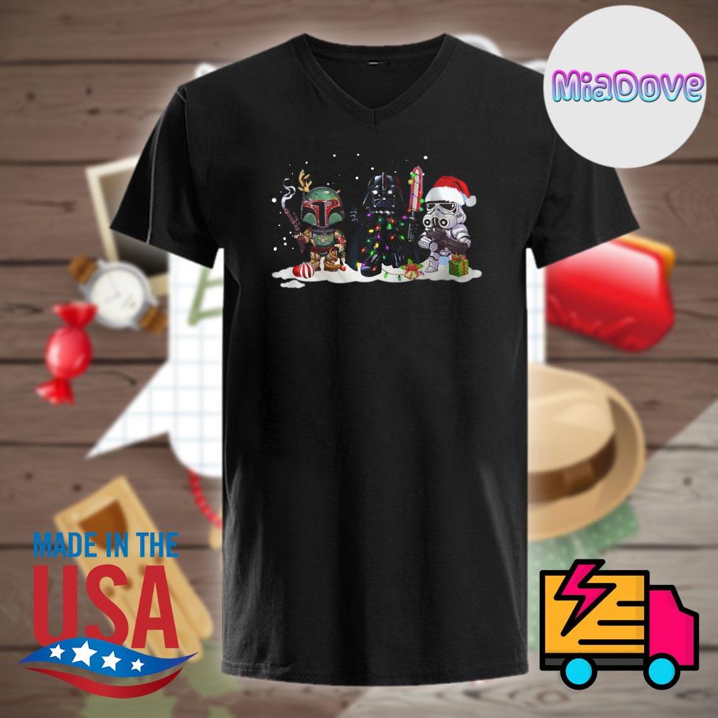 Chicago Cubs Star Wars Christmas Darth Vader Santas Sleigh shirt