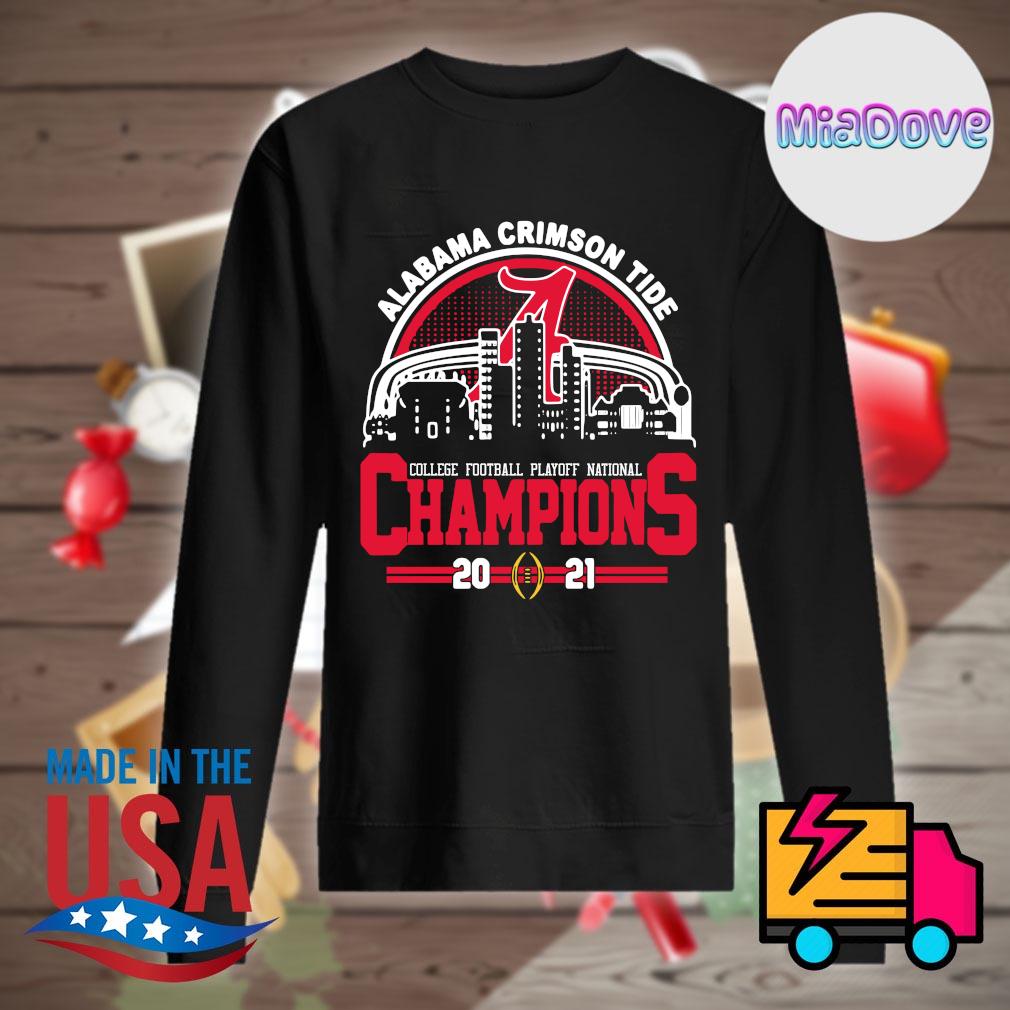 Youth Blue 84 Crimson Alabama Crimson Tide College Football Playoff 2020  National Champions Schedule T-Shirt